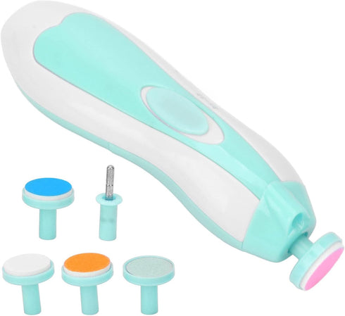 DOACT 6 Baby Infs Nail File, Baby Electric Nail Grinder Baby Nail File Kit Portable Infs Nail File with Grinding Head