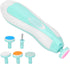 DOACT 6 Baby Infs Nail File, Baby Electric Nail Grinder Baby Nail File Kit Portable Infs Nail File with Grinding Head