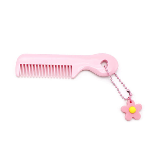 DGFJY Cute Comb For Baby Girl Boy Small Koran Cartoon Animal Floral Protable Hair Brushes Little Girl Kid Hair Access