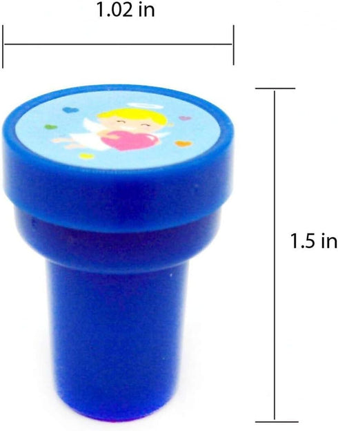 Tiny Mills 50 Pcs Bible Characters Religious Assorted Stampers for Kids