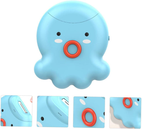 CHICAMPERA Trimmer Electric Nail Clipper Nail for Boy Girl and Toddlers Portable Scissors Manicure Kit Cartoon Octopus