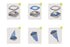 KMKMVV Pack 9 of - Diaper Pail Refills Bags Compatible with Diaper Genie Select Pail, Compact Pail,Square Pails Diaper