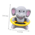 Swimming Cartoon Baby Bath for Newborns Floating Water Temperature Gauge Multi-Purpose Electronic Pool Random Color