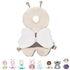 Toddler Baby Protection Backpack, Head Protector Pad Safety Cushion for Crawling Walking, Purple Bee