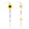 LSTRAGY Silicone Pacifier Clip, 2 Pack Pacifier Holder for Boys and Girls, Adorable