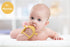 Socub Silicone Baby Teether Toy for Infants 3+ Months, BPA Free Anti-Drop Mitten Teething Toy for Soothing Sore Gums,