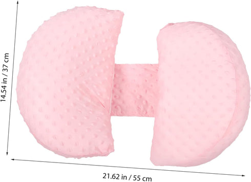 Multifunctional Cooling Maternity Support Pillow Comfortable Lumbar Cushion for for Pregnancy Back and Abdomen Support
