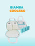 Cooling Bag Breastmilk Cooler Bag - Dedicated Storage Breast Pump Bag, Stores up to Six Bottles, Large Built