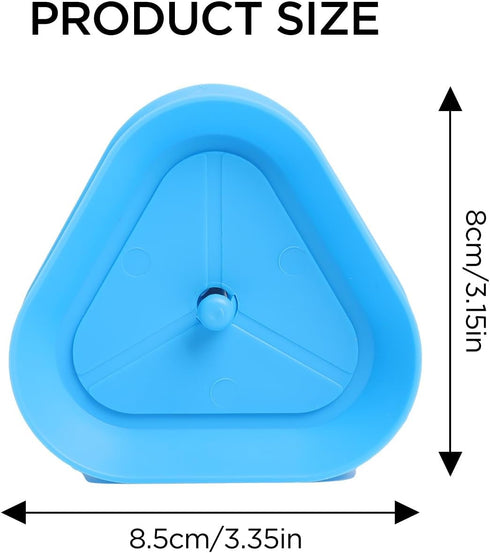 Motroce 4 4 15 Pcs Playing Card Game Holders, Colors Hands Free Triangle Shaped Poker Tray, Holds Up to Poker Cards