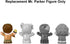 Replacement Part for Fisher-Price Little People Christmas Story Starter Set - GWD34, Mr. Parker Leg Lamp Figure
