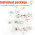 Light Up Bricks Kits Accessories Pack, 14pcs Classic 2x2 Clear LED Building Blocks Toys