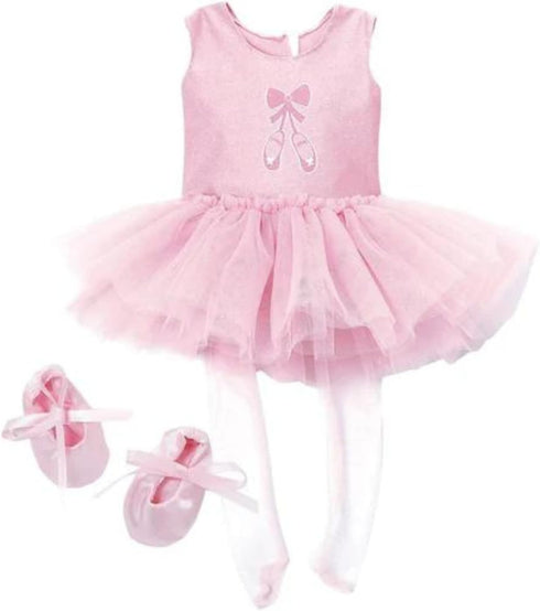 Adora Amazon Exclusive Amazing Girls Doll Accessories, Clothes for 18" Baby Dolls, Ballet Dance Outfit Gift