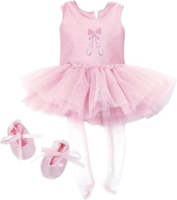 Adora Amazon Exclusive Amazing Girls Doll Accessories, Clothes for 18" Baby Dolls, Ballet Dance Outfit Gift