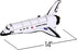 ArtCreativity Stuffed Space Shuttle - 14" Soft Cuddly Astronaut Toy for Kids, Birthday Gift, Easter Basket Stuffer