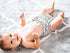 Simple Being Gusset, 4-Layers Reusable Cloth Diapers, Double One Size Adjustable, Washable Soft Absorbent, Waterproof