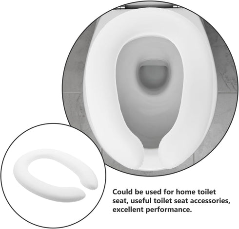 Toilet Seat Soft Cushion for Kids Toddler Potty Training Seat Pad Comfortable Pu Padded Cover Portable Home Travel Use