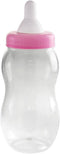 Homeford Jumbo Plastic Baby Milk Bottle Coin Bank - 15-Inch Light Pink