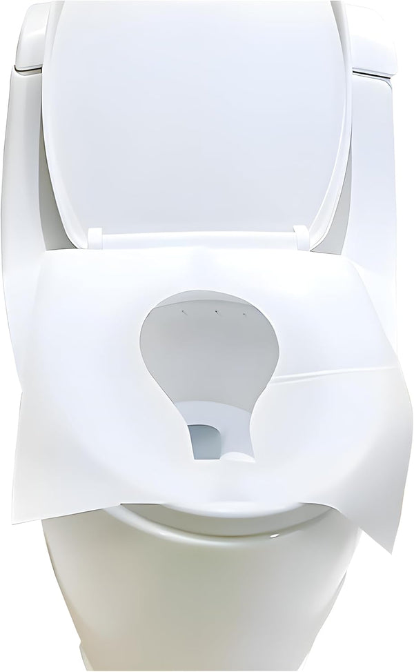 YOFAN Disposable Toilet Seat Covers, 10pcs Flushable Travel Disposable Toilet Seat Covers for