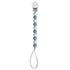 Ali+Oli Silicone Pacifier Clip for Baby (Thin Iron) 100% Food-Grade BPA Free