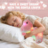 12'' Glow Guards Light up Dinosaur Stuffed Animal, LED Soft Dinosaur Plush Toy with Magic Night Lights, Birthday