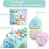5-in-1 1 6-12-18 1st Hammer Baby School Bus Xylophone Toys for Year Old Girl Gifts, Educational Baby Toy Month
