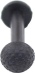 ApplianPar Replacement Leg Band Connectors for Vintage Figures Toys, Black Rubber Pack of 10