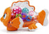 Nenekal Transparent Electric Gear Gold Fish Toddler Toys - Music & Lights with Bump and Go Technology for Babies Tummy