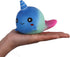 Anboor 4.7 Inches Kawaii Scented Baby Whale Narwhal Slow Rising Soft Animal Squishies Toys