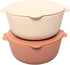 2 Pack Silicone Bowls with Lids: BPA Free, Safe for Dishwasher, Microwave, and Freezer for Babies