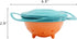 Song Qing Magic Gyro Bowl 360 Degree Rotate Spill-Proof Bowls with Lid Plastic Creative Dishes Practice Feeding Bowls by Song Qing