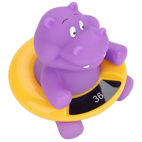 Yinhing Bath for Kids Floating Yellow Duck Design with Temperature Display Fun Animal Bathing Accessory for Infants