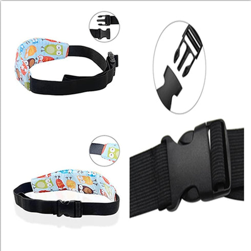 AISIBO 2PCS Baby Head Support for Car Seat, Baby Car seat Head Support, Straps Pillow Support Ban, Head Band Strap