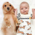 Culclendy Doxie Swaddle Sack for Newborn, Dachshund Cocoon, Weiner Dog Swaddle with Headband, Boy Sleep Sack, Baby Boy