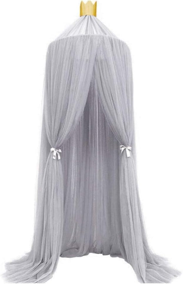 JEOZBM Mosquito Net Bed Canopy for Girls, Stylish Dome Mosquito Netting Bed Tent,