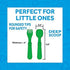 Re-Play Toddler Dinnerware Set - No-Spill Sippy Cup, 7" Divided Plate, Fork and Spoon, Dishwasher Safe, Aqua
