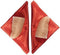 Zittop 2 Pack Disappearing Silk Fake Thumb Tip Magic Trick Gimmick, Red, Small 2" or 50mm