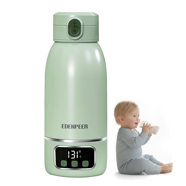 Portable Bottle Warmer on The Go, 17.6 OZ 120 W Fastest Heating,