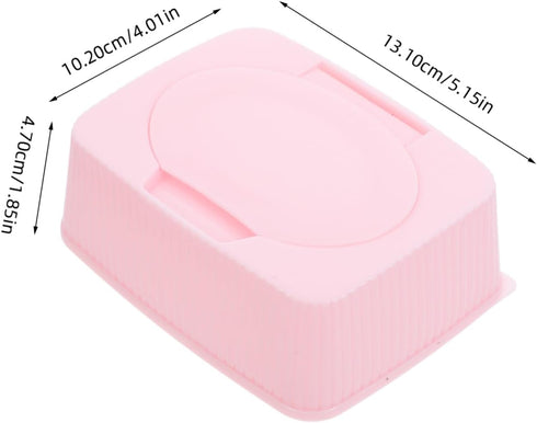 Travel Wet Wipes Storage Box - Flip Holder for Makeup and Nursery