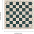 Alomejor Portable Chess Board, 34.5x34.5cm PVC Soft Tournament Chess Set for Travel Camping