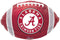 Anagram 32196 University Of Alabama Junior Shape Foil Balloon, 17", Multicolored