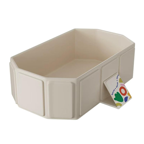 PandaEar Foldable Baby Bathtub, Large Collapsible Kids Bath Tub for Toddlers &