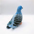 Simulation White Pigeon Stuffed Animal Toy, 8 inch Rock Pigeon Toys, Cute Gift (Blue)