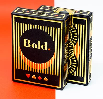 KOOMA Bold (Deluxe Edition) Playing Cards & Clear Protective Case