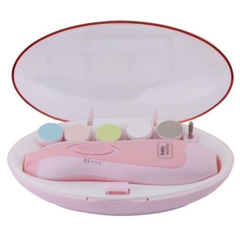 Baby Nail Clippers Electric Baby Nail Trimmer Nail File Kit 6 in