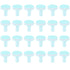 Sgqtqybk Baby Nail File Replacement Heads, 24Pcs Plastic Baby Nail Trimmer Replacement Pads,