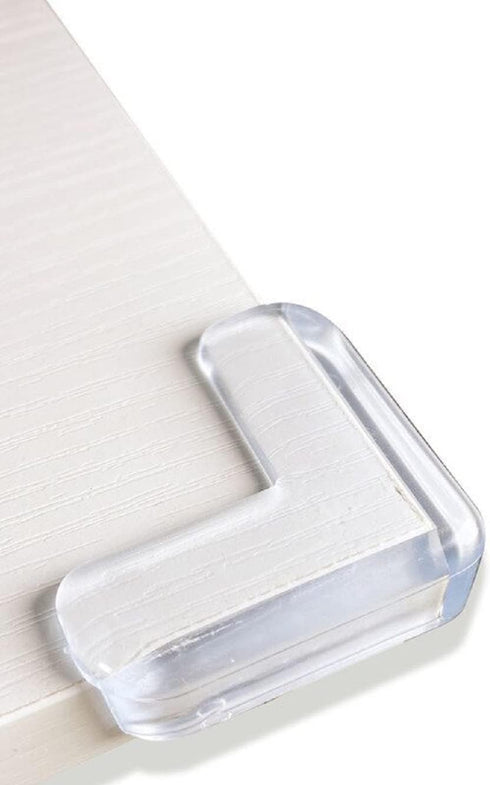 Baby Soft Corner Protectors, Clear Furniture Table Desk Bumpers, Safety Baby Proofing, 10 Pack