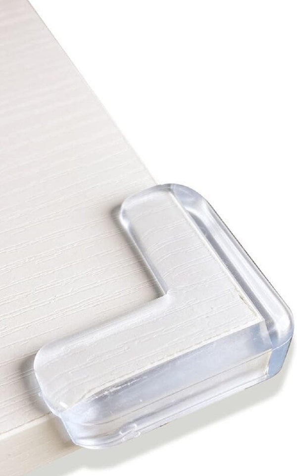 Baby Soft Corner Protectors, Clear Furniture Table Desk Bumpers, Safety Baby Proofing, 10 Pack