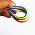 35 PCS Colorful Flexible Soft Bendable Pencil with Eraser, Magic Striped Pencil for Children and Students, Valentine's