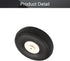 Fielect 1.75 inch RC Model Airplane Super Light Sponge Tire and Wheel Sets for RC Car, 2 Pcs