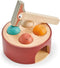 Tender Leaf Toys Woodpecker Game - Hammering Toy Set for Baby, Educational Toddler Toys for Fine Motor Skills